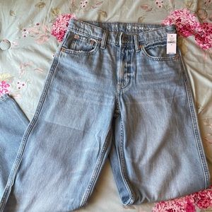 NWT girls vintage wide leg Gap jeans size 12